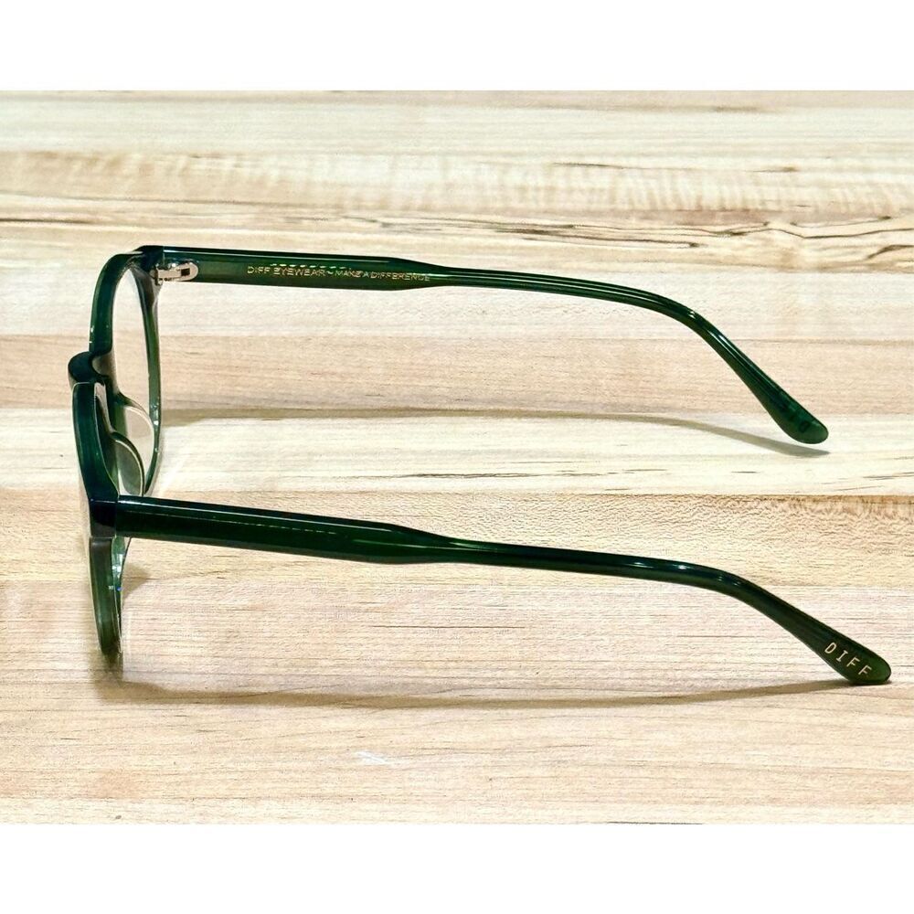 Diff Eyewear Green Frames. Style: Gr-Cl60. - image 2